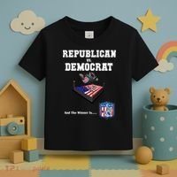 Republican Vs. Democrat Toddler T-Shirt thumb 3
