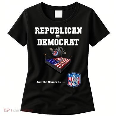 Republican Vs. Democrat Women's T-Shirt