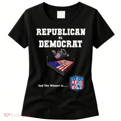 Republican Vs. Democrat Women's T-Shirt
