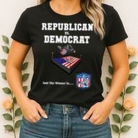 Republican Vs. Democrat Women's T-Shirt thumb 2
