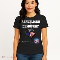 Republican Vs. Democrat Women's T-Shirt thumb 4