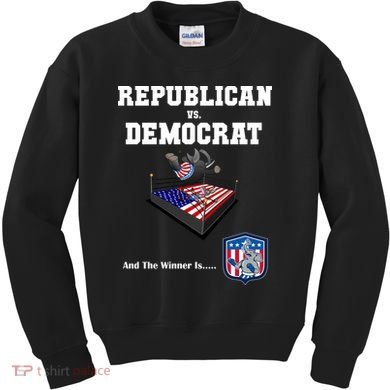 Republican Vs. Democrat Kids Sweatshirt