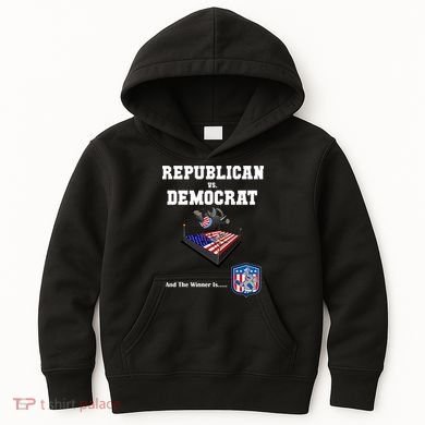 Republican Vs. Democrat Kids Hoodie