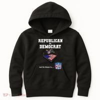 Republican Vs. Democrat Kids Hoodie thumb 0