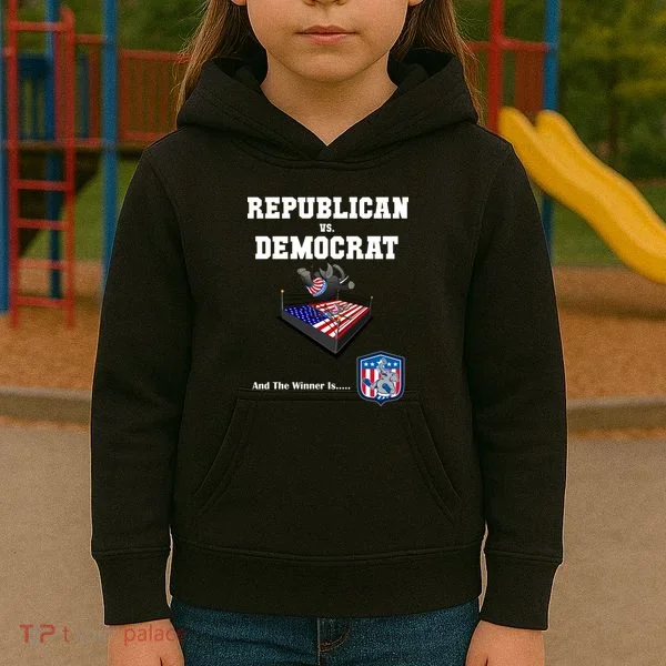 Republican Vs. Democrat Kids Hoodie