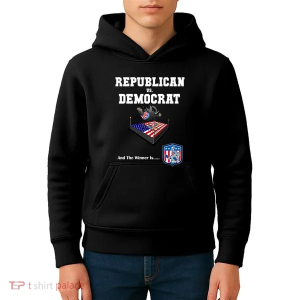 Republican Vs. Democrat Kids Hoodie