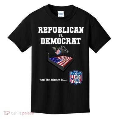 Republican Vs. Democrat Kids T-Shirt