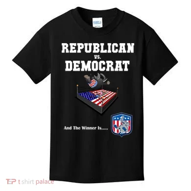 Republican Vs. Democrat Kids T-Shirt
