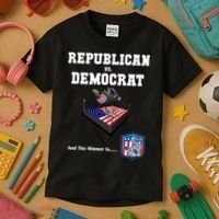 Republican Vs. Democrat Kids T-Shirt thumb 3