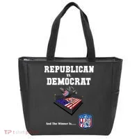 Republican Vs. Democrat Tote Bag thumb 0