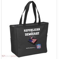 Republican Vs. Democrat Tote Bag thumb 2
