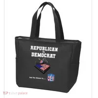 Republican Vs. Democrat Tote Bag thumb 3