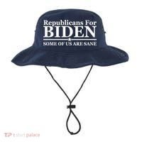 Republicans For Biden Some Of Us Are Sane Bucket Hat thumb 0
