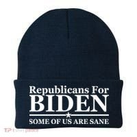 Republicans For Biden Some Of Us Are Sane Beanie thumb 0