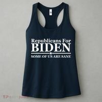 Republicans For Biden Some Of Us Are Sane Women's Tank Top thumb 3