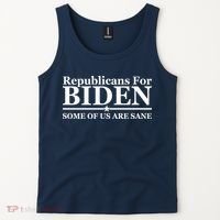 Republicans For Biden Some Of Us Are Sane Tank Top thumb 2
