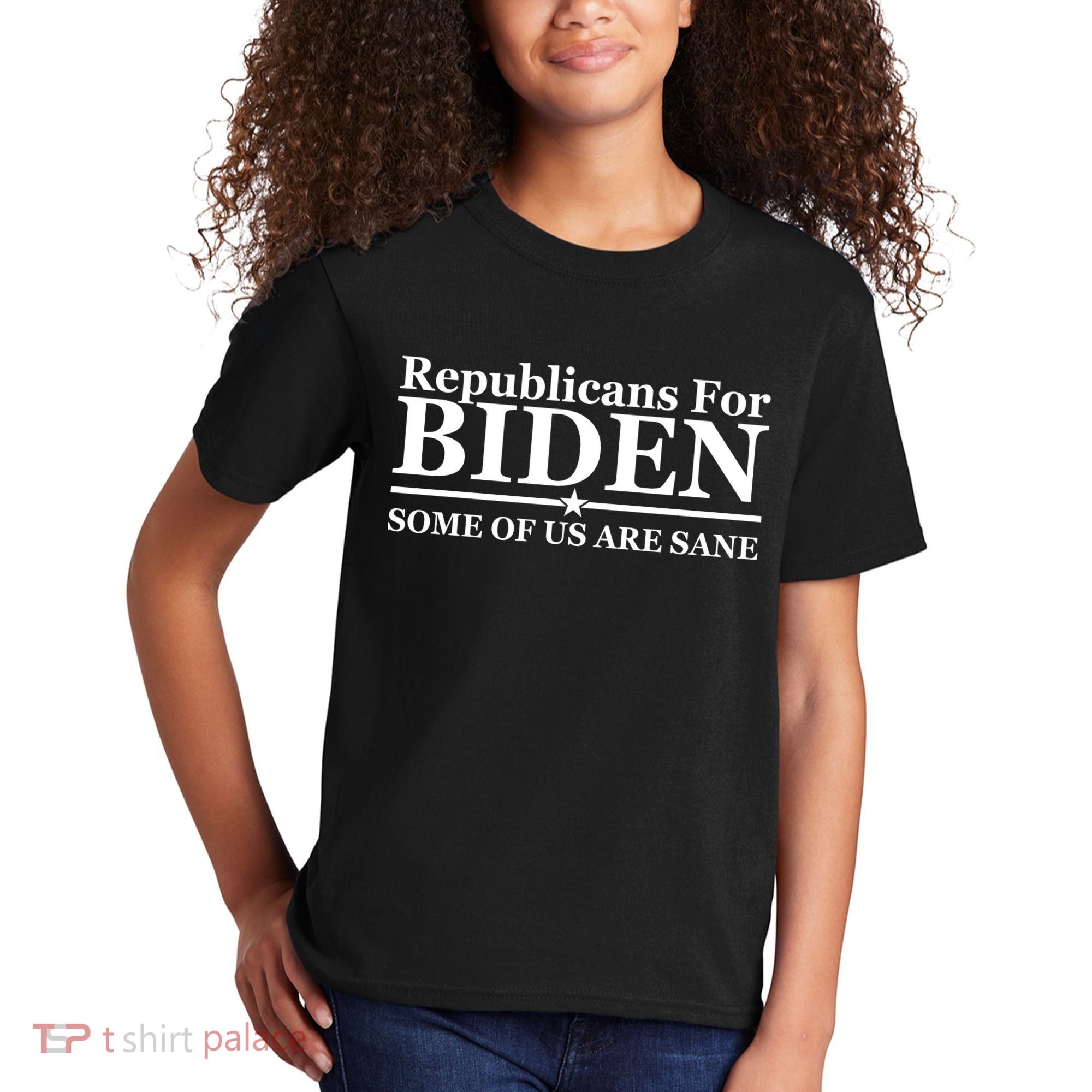 Republicans For Biden Some Of Us Are Sane Kids T-Shirt