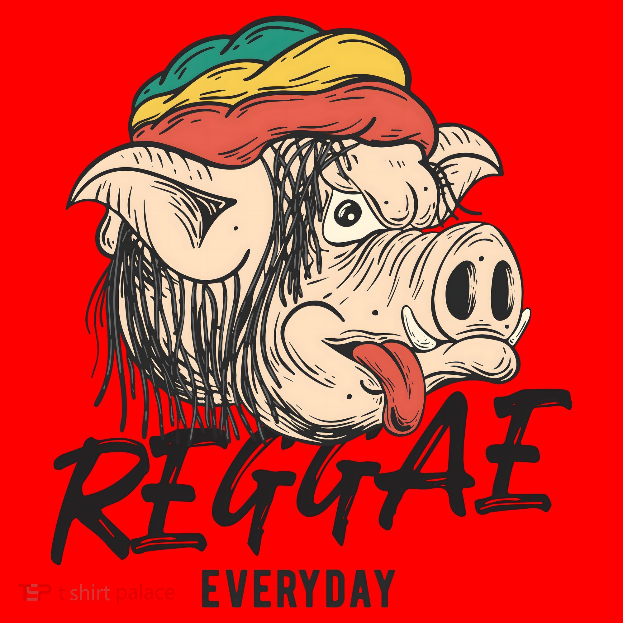 Reggae Everyday Santa Hat