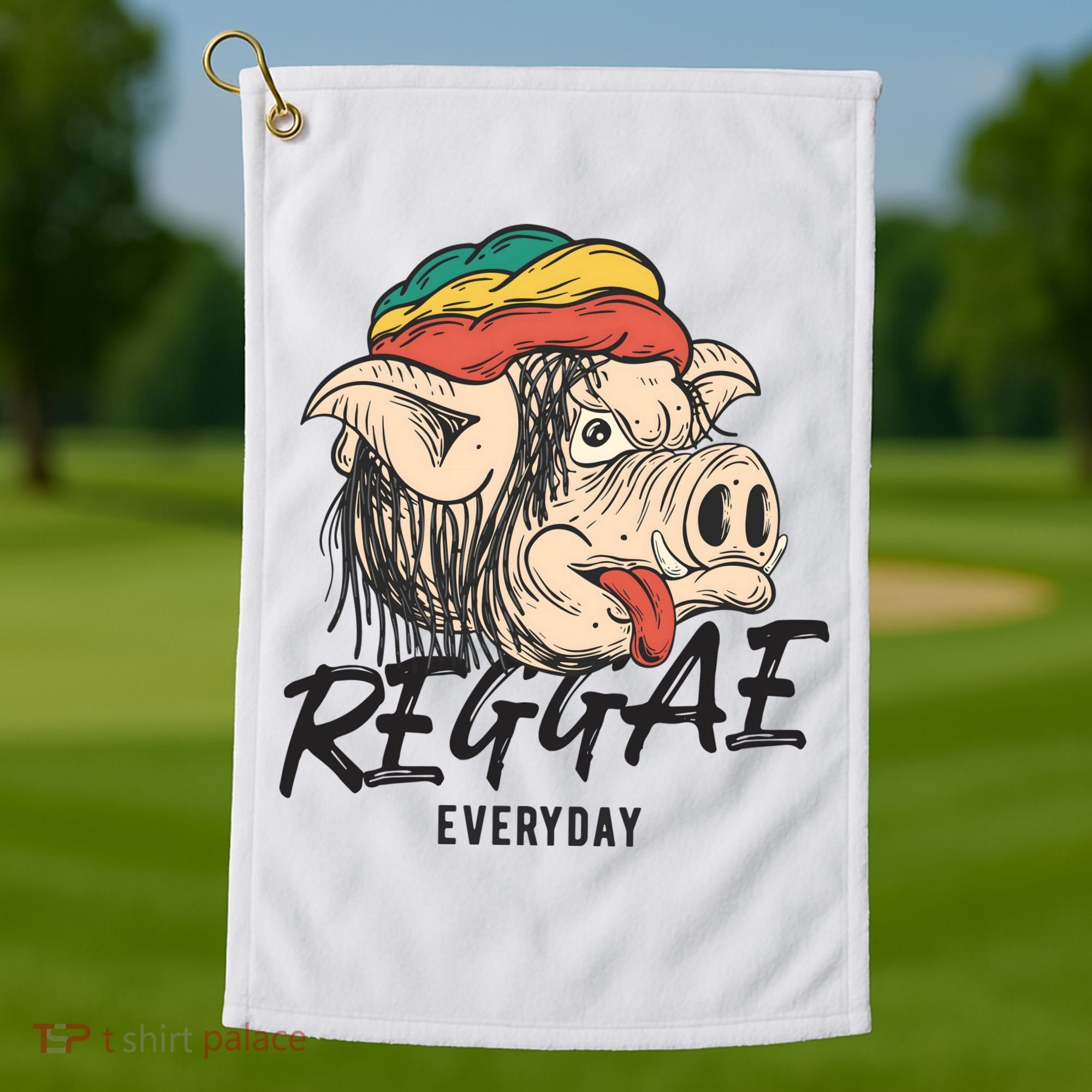 Reggae Everyday Golf Towel