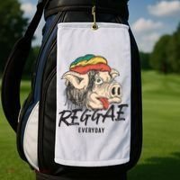 Reggae Everyday Golf Towel thumb 2