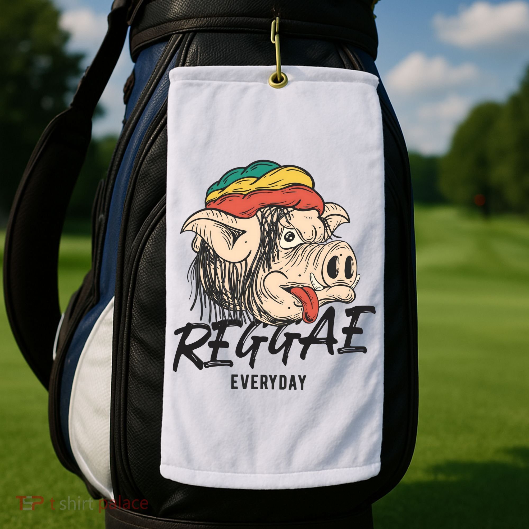 Reggae Everyday Golf Towel