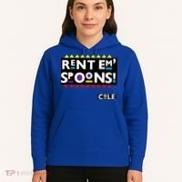 Rent Em Spoons 90S Black Sitcom Lover Urban Clothing Hoodie thumb 5