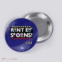 Rent Em Spoons 90S Black Sitcom Lover Urban Clothing Button thumb 0