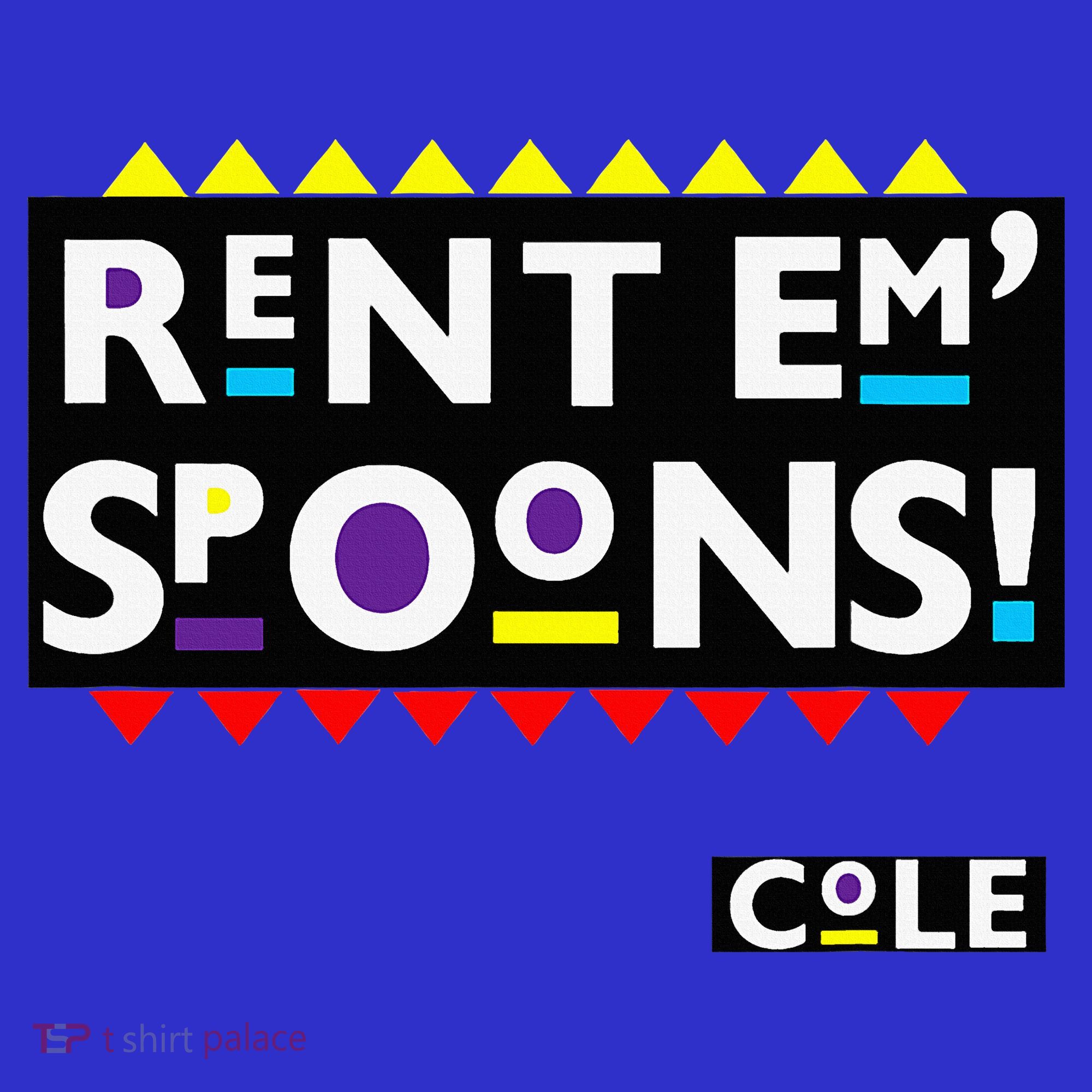 Rent Em Spoons 90S Black Sitcom Lover Urban Clothing Mousepad