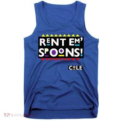 Rent Em Spoons 90S Black Sitcom Lover Urban Clothing Tank Top