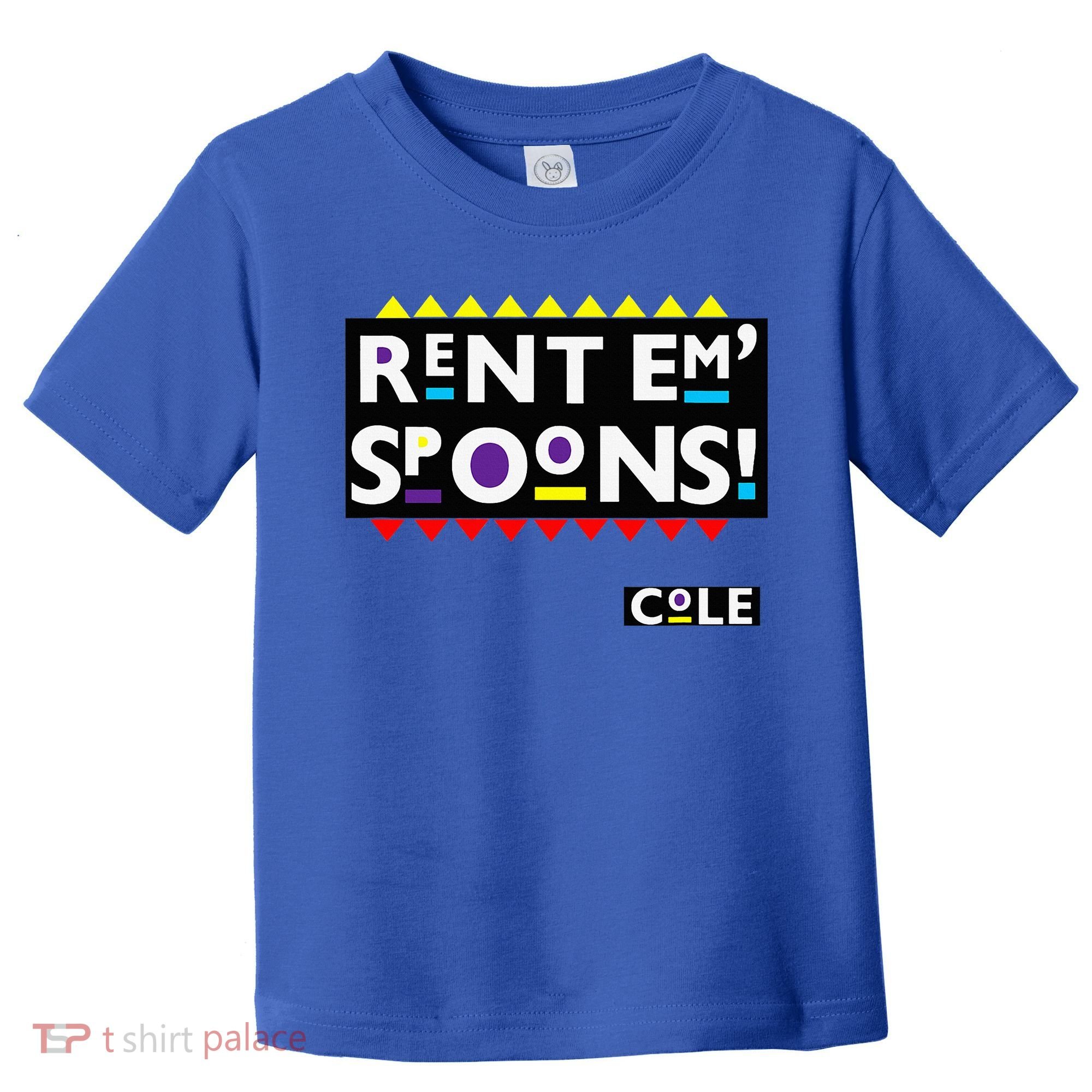 Rent Em Spoons 90S Black Sitcom Lover Urban Clothing Toddler T-Shirt