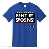 Rent Em Spoons 90S Black Sitcom Lover Urban Clothing Kids T-Shirt thumb 0