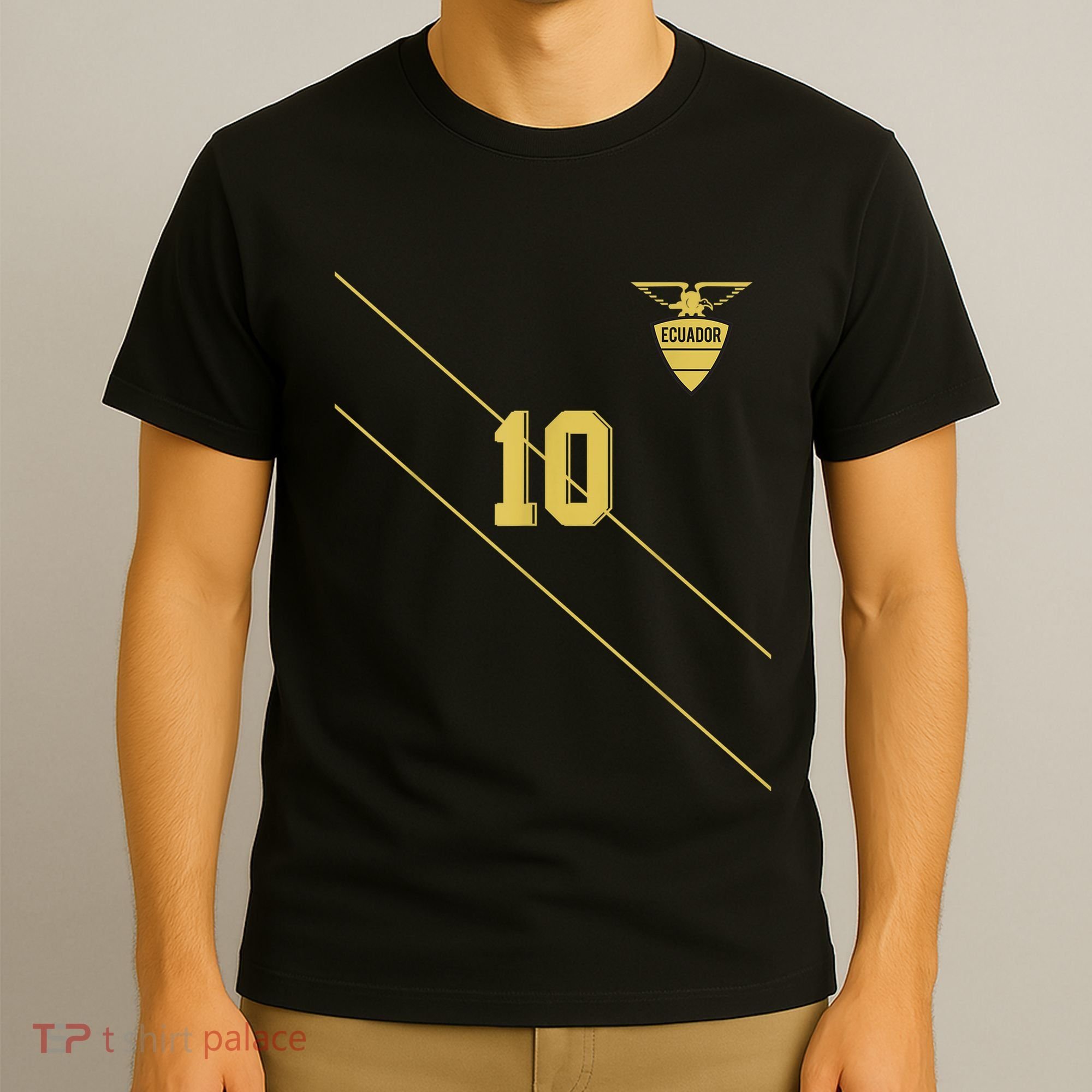 Retro Ecuador Soccer Jersey Futbol Camiseta Away T-Shirt