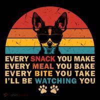 Retro Every Snack You Make Funny Chihuahua Dog Lover Owner Meaningful Gift Coffee Mug thumb 5