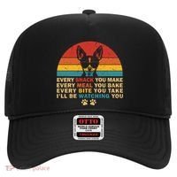 Retro Every Snack You Make Funny Chihuahua Dog Lover Owner Meaningful Gift Hat thumb 0