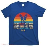 Retro Every Snack You Make Funny Chihuahua Dog Lover Owner Meaningful Gift T-Shirt thumb 0