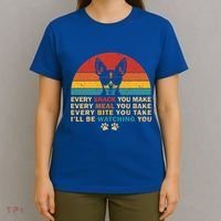 Retro Every Snack You Make Funny Chihuahua Dog Lover Owner Meaningful Gift T-Shirt thumb 4