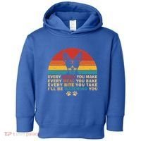 Retro Every Snack You Make Funny Chihuahua Dog Lover Owner Meaningful Gift Toddler Hoodie thumb 0