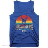 Retro Every Snack You Make Funny Chihuahua Dog Lover Owner Meaningful Gift Tank Top thumb 0