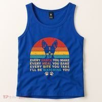 Retro Every Snack You Make Funny Chihuahua Dog Lover Owner Meaningful Gift Tank Top thumb 2