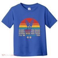 Retro Every Snack You Make Funny Chihuahua Dog Lover Owner Meaningful Gift Toddler T-Shirt thumb 0