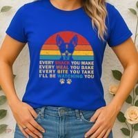 Retro Every Snack You Make Funny Chihuahua Dog Lover Owner Meaningful Gift Women's T-Shirt thumb 2