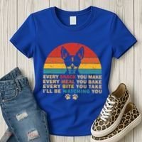 Retro Every Snack You Make Funny Chihuahua Dog Lover Owner Meaningful Gift Women's T-Shirt thumb 3