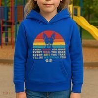 Retro Every Snack You Make Funny Chihuahua Dog Lover Owner Meaningful Gift Kids Hoodie thumb 3