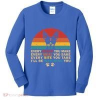 Retro Every Snack You Make Funny Chihuahua Dog Lover Owner Meaningful Gift Kids Long Sleeve Shirt thumb 0