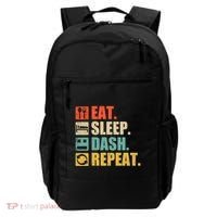 Retro Eat Sleep Dash Repeat Video Game Gift Backpack thumb 0