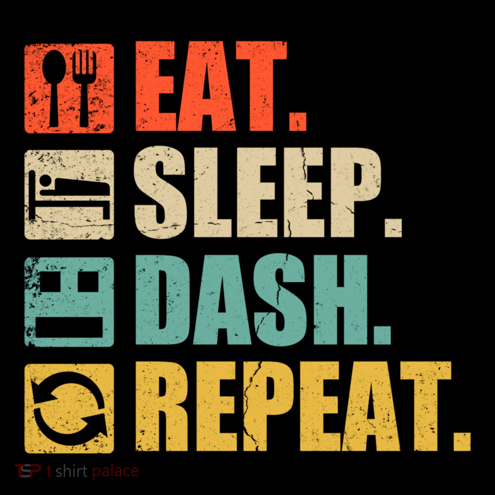 Retro Eat Sleep Dash Repeat Video Game Gift Ornament
