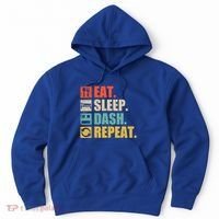 Retro Eat Sleep Dash Repeat Video Game Gift Hoodie thumb 0