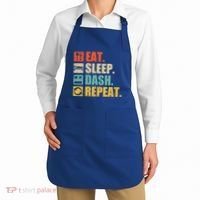 Retro Eat Sleep Dash Repeat Video Game Gift Apron thumb 2