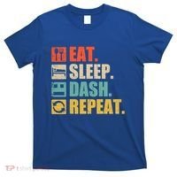 Retro Eat Sleep Dash Repeat Video Game Gift T-Shirt thumb 0