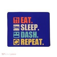 Retro Eat Sleep Dash Repeat Video Game Gift Mousepad thumb 0